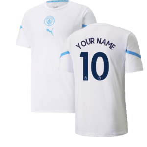 2021-2022 Man City Pre Match Jersey (White)