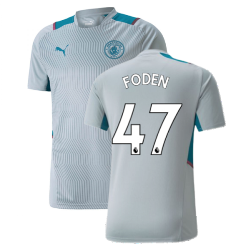 2021-2022 Man City PRO Training Jersey (Quarry) (FODEN 47)