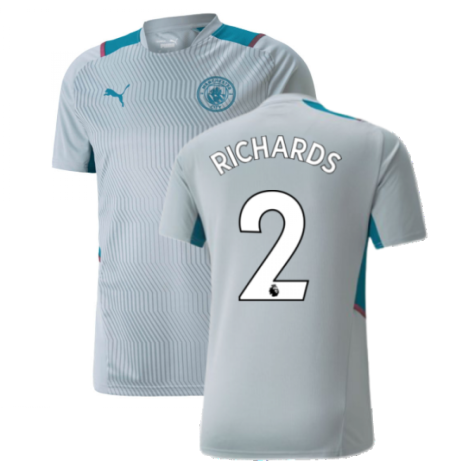 2021-2022 Man City PRO Training Jersey (Quarry) (RICHARDS 2)