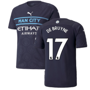 2021-2022 Man City Third Shirt (DE BRUYNE 17)