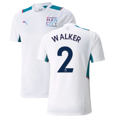 2021-2022 Man City Training Shirt (White) (WALKER 2)