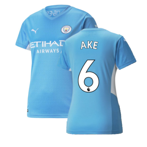 2021-2022 Man City Womens Home Shirt (AKE 6)