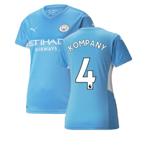 2021-2022 Man City Womens Home Shirt (KOMPANY 4)