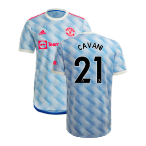 2021-2022 Man Utd Authentic Away Shirt (CAVANI 21)