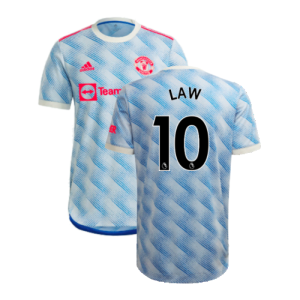 2021-2022 Man Utd Authentic Away Shirt (LAW 10)