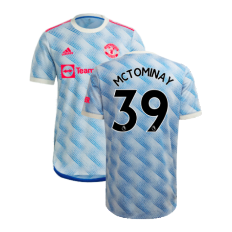 2021-2022 Man Utd Authentic Away Shirt (McTOMINAY 39)