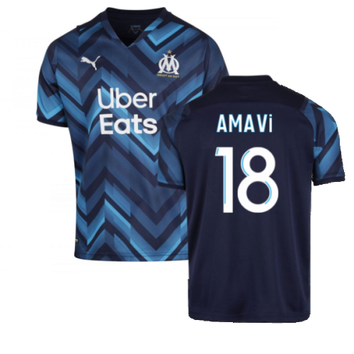 2021-2022 Marseille Away Shirt (AMAVI 18)