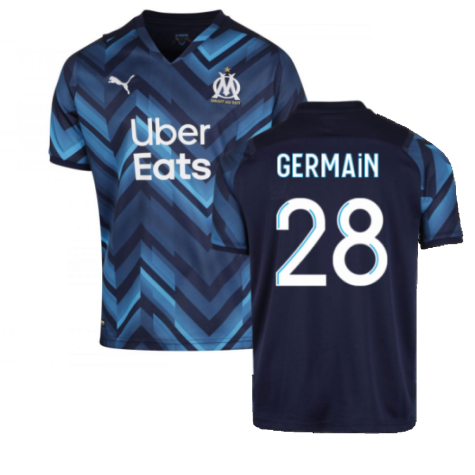 2021-2022 Marseille Away Shirt (GERMAIN 28)