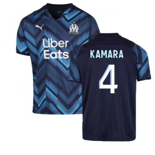 2021-2022 Marseille Away Shirt (KAMARA 4)