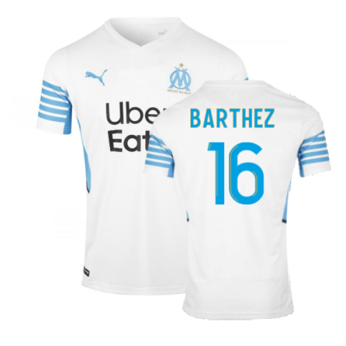 2021-2022 Marseille Home Shirt (BARTHEZ 16)