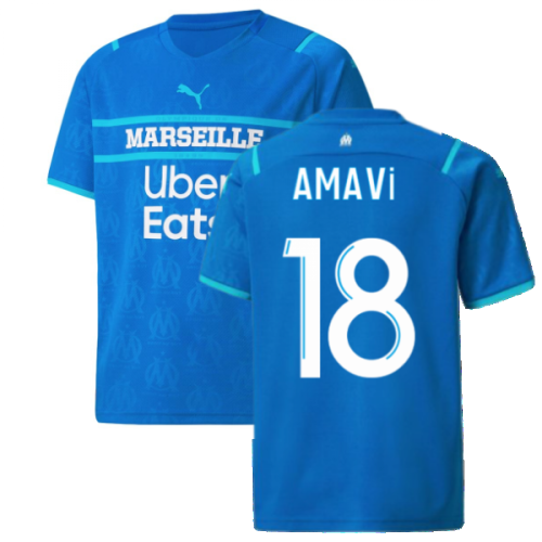 2021-2022 Marseille Third Shirt (Kids) (AMAVI 18)