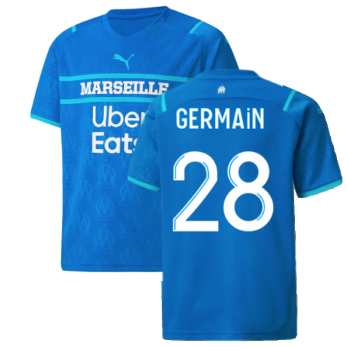 2021-2022 Marseille Third Shirt (Kids) (GERMAIN 28)