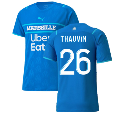 2021-2022 Marseille Third Shirt (THAUVIN 26)