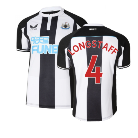 2021-2022 Newcastle United Home Shirt (LONGSTAFF 4)