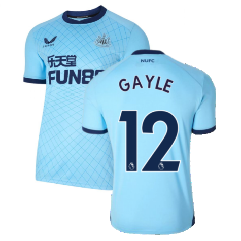 2021-2022 Newcastle United Third Shirt (GAYLE 12)