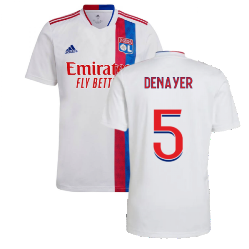 2021-2022 Olympique Lyon Home Shirt (Kids) (DENAYER 5)