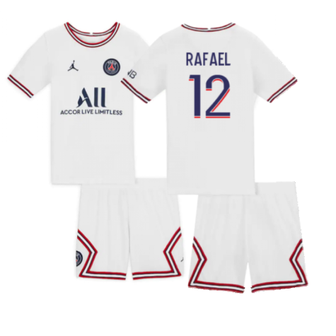 2021-2022 PSG Little Boys Fourth Kit (RAFAEL 12)