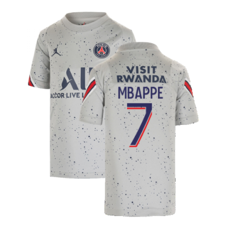 2021-2022 PSG Strike Fourth Shirt (Kids) (MBAPPE 7)