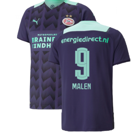 2021-2022 PSV Eindhoven Away Shirt (MALEN 9)