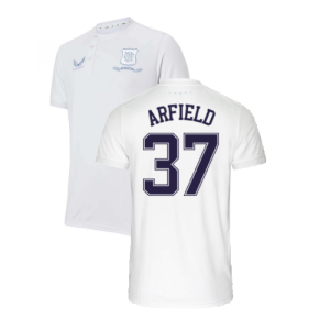 2021-2022 Rangers Anniversary Shirt (White) (ARFIELD 37)