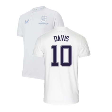 2021-2022 Rangers Anniversary Shirt (White) (DAVIS 10)