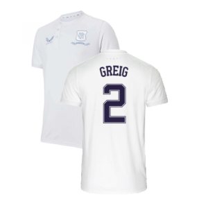 2021-2022 Rangers Anniversary Shirt (White) (GREIG 2)
