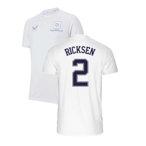 2021-2022 Rangers Anniversary Shirt (White) (RICKSEN 2)