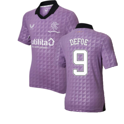 2021-2022 Rangers Third Shirt (Kids) (DEFOE 9)