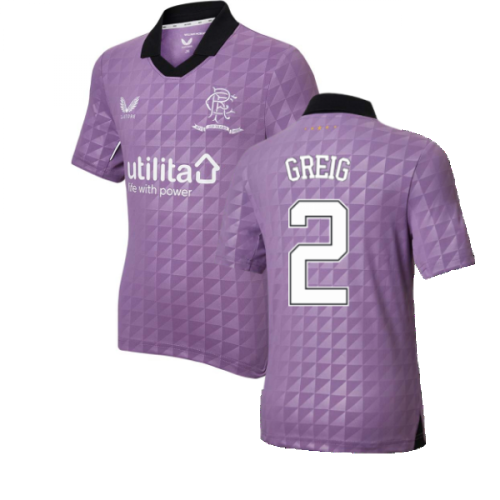 2021-2022 Rangers Third Shirt (Kids) (GREIG 2)