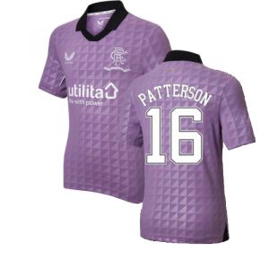 2021-2022 Rangers Third Shirt (Kids) (PATTERSON 16) 2021-2022 Rangers Third Shirt (Kids) (PATTERSON 16)