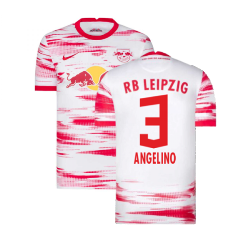 2021-2022 Red Bull Leipzig Home Shirt (White) (ANGELINO 3)