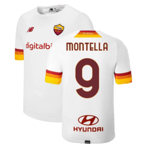 2021-2022 Roma Away Shirt (Kids) (MONTELLA 9)