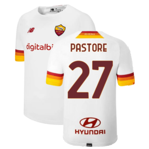 2021-2022 Roma Away Shirt (Kids) (PASTORE 27)