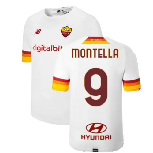 2021-2022 Roma Away Shirt (MONTELLA 9)