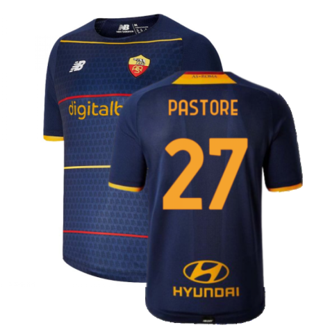 2021-2022 Roma Fourth Shirt (PASTORE 27)