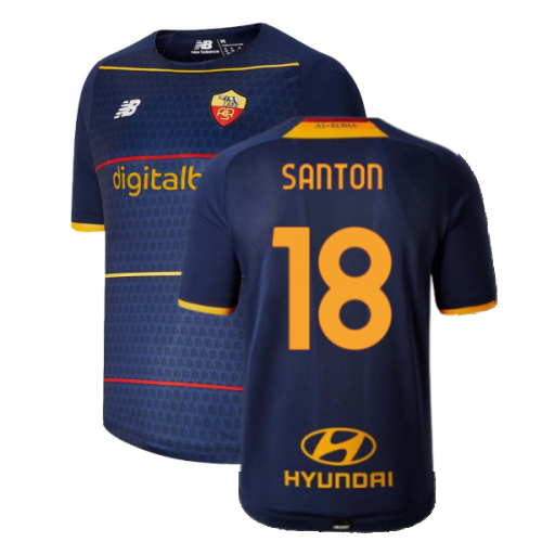 2021-2022 Roma Fourth Shirt (SANTON 18)