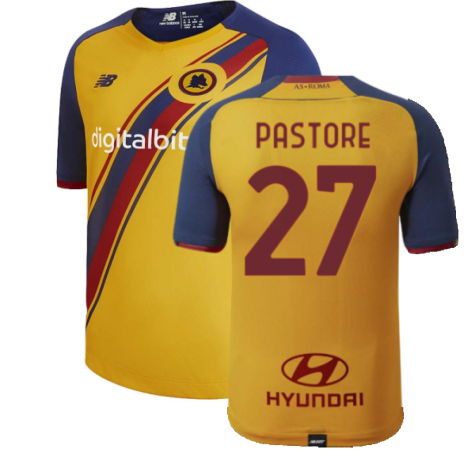 2021-2022 Roma Third Shirt (PASTORE 27)