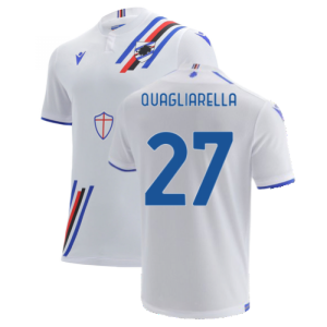 2021-2022 Sampdoria Away Shirt (QUAGLIARELLA 27)