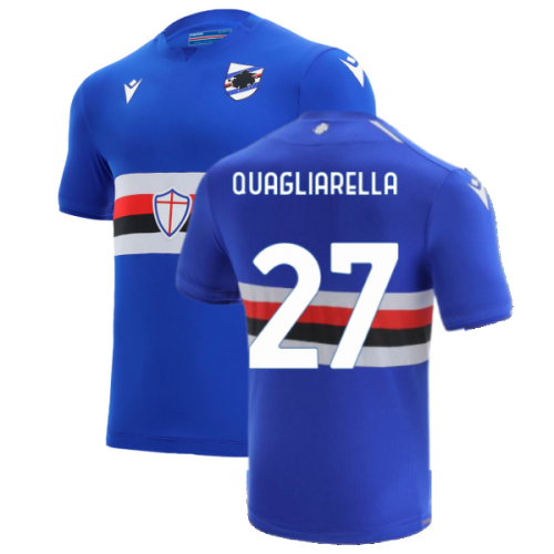 2021-2022 Sampdoria Home Shirt (QUAGLIARELLA 27)