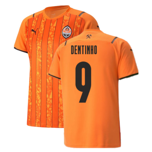 2021-2022 Shakhtar Donetsk Home Shirt (Dentinho 9)