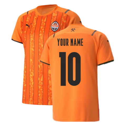 2021-2022 Shakhtar Donetsk Home Shirt (Your Name)