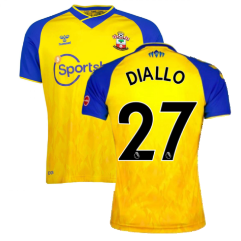 2021-2022 Southampton Away Shirt (DIALLO 27)