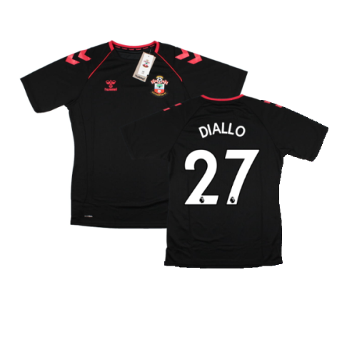 2021-2022 Southampton Training Jersey (Black) (DIALLO 27)