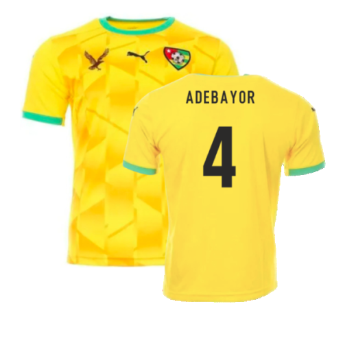 2021-2022 Togo Home Shirt (Adebayor 4)