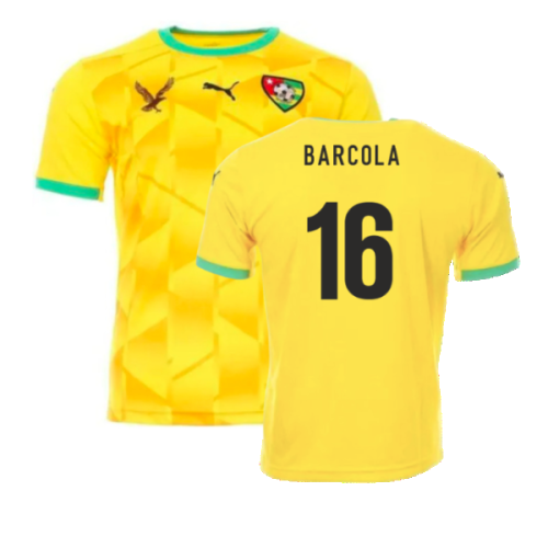 2021-2022 Togo Home Shirt (Barcola 16)