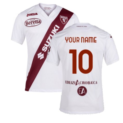 2021-2022 Torino Away Shirt (Your Name)