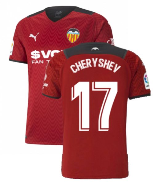 2021-2022 Valencia Away Shirt (CHERYSHEV 17)