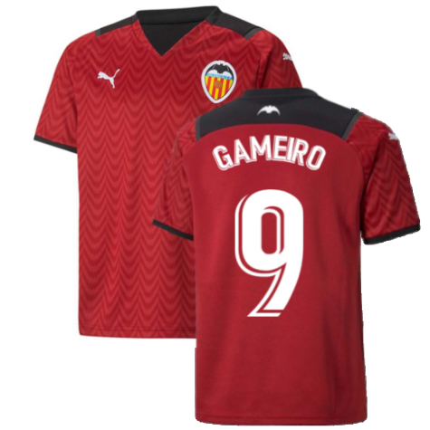 2021-2022 Valencia Away Shirt (Kids) (GAMEIRO 9)