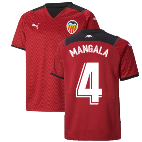 2021-2022 Valencia Away Shirt (Kids) (MANGALA 4)