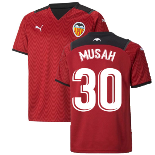 2021-2022 Valencia Away Shirt (Kids) (MUSAH 30)